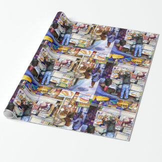 Hot Dog God, New York Wrapping Paper