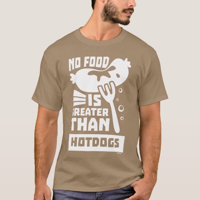Hot dog grilling snack car Fast Food retro T-Shirt (Front)