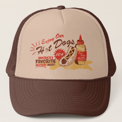 Hot Dog hat browntan