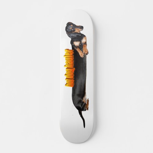 Hot Dog Hauler Maple Finish Skateboard Deck