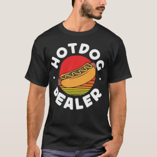 Hot Dog Hot Dog Dealer Retro T-Shirt