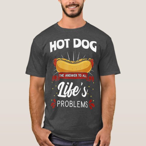 Hot Dog Hotdogs Wiener Frankfurter Frank Vienna Sa T_Shirt