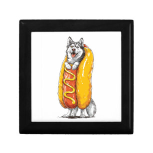 Hot Dog Husky � Funny Food Costume Gift Box