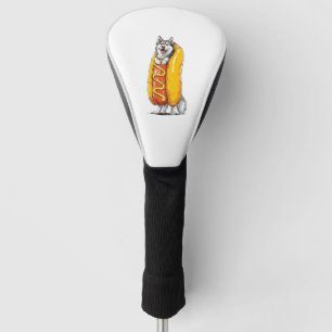 Hot Dog Husky � Funny Food Costume Golf Head Cover