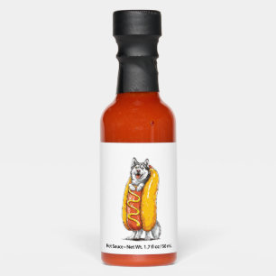 Hot Dog Husky � Funny Food Costume Sauces