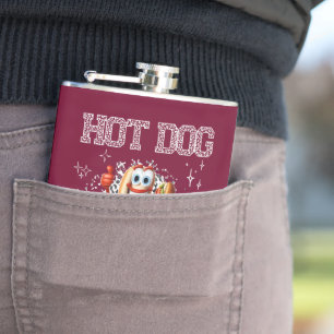Hot dog! I’m The Real Deal Flask