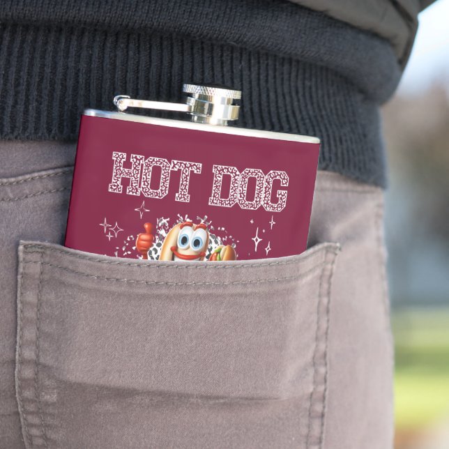 Hot dog! I’m The Real Deal Flask (In Situ)