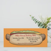 Hot Dog Invitation (Standing Front)