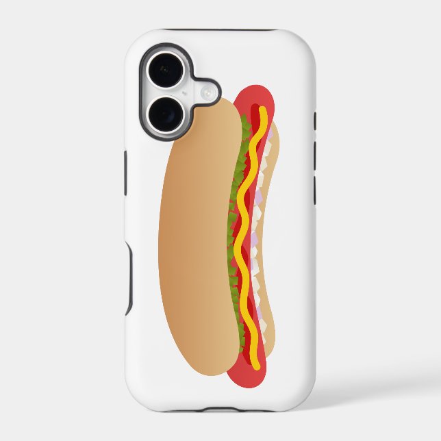 Hot Dog Iphone Case (Back)