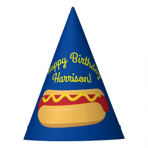 Hot Dog Kids Birthday Party Cook Out Cute Party Hat