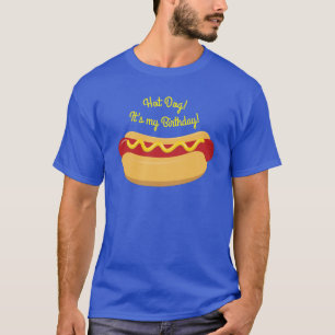 Hot Dog Kids Birthday Party Cook Out Cute T-Shirt
