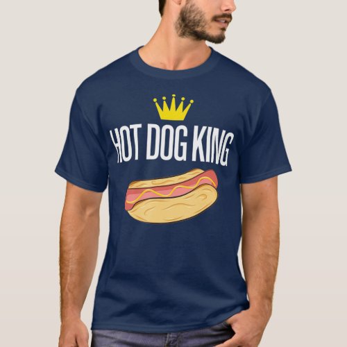 Hot Dog King Funny T_Shirt