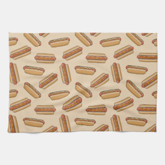 Hot dog kitchen towel