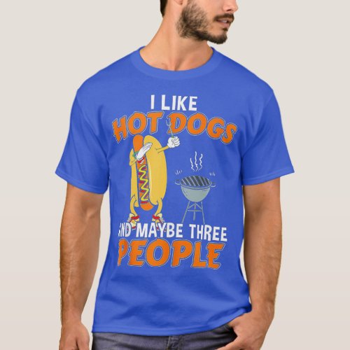 Hot Dog Lover Gifts For Hot Dog Eating Contest  T_Shirt