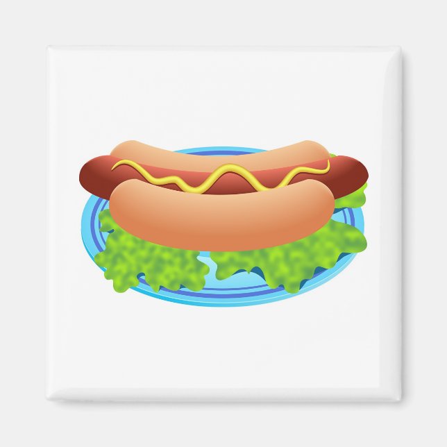 Hot Dog Magnet (Front)