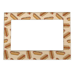 Hot dog magnetic frame