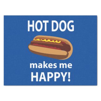 Hot Dog Makes Me Happy Hot Dog