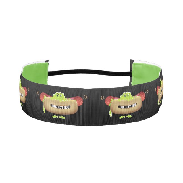 HOT DOG MAN ATHLETIC HEADBAND (Front)