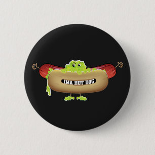 HOT DOG MAN BUTTON