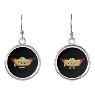 HOT DOG MAN EARRINGS