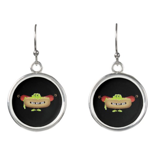 HOT DOG MAN EARRINGS