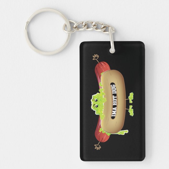 HOT DOG MAN KEYCHAIN (Front)