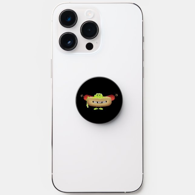 HOT DOG MAN PopSocket (Front)