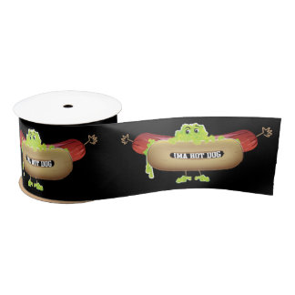 HOT DOG MAN SATIN RIBBON