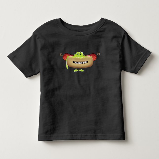 HOT DOG MAN TODDLER T-SHIRT (Front)