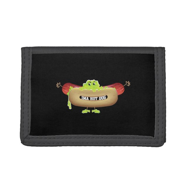 HOT DOG MAN TRIFOLD WALLET (Front)