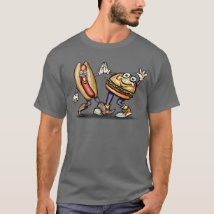 Hot Dog n Hamburger T-Shirt