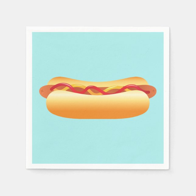 Hot Dog Napkins (Front)