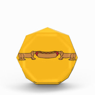 Hot Dog-O-War Acrylic Award