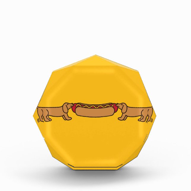 Hot Dog-O-War Acrylic Award (Front)