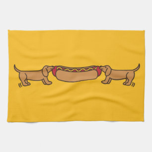 Hot Dog-O-War Towel