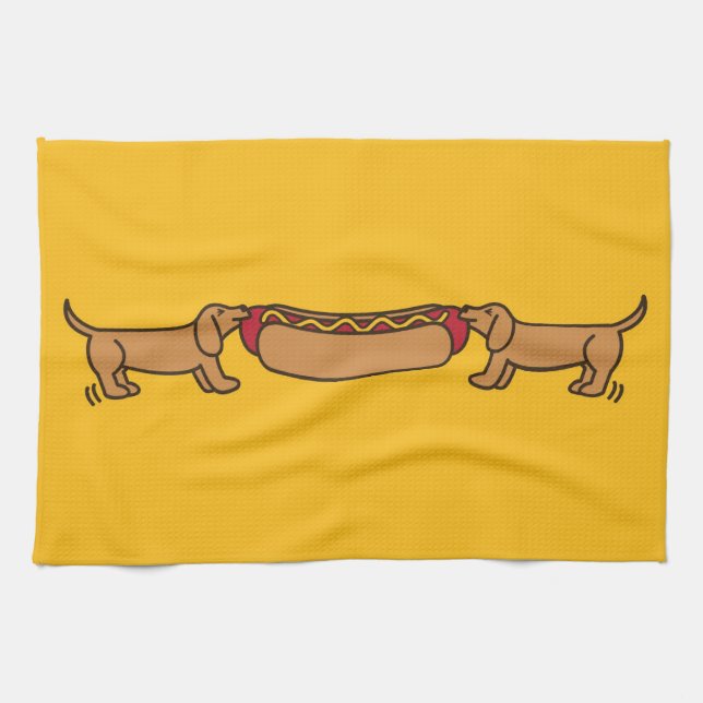 Hot Dog-O-War Towel (Horizontal)