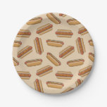 Hot dog paper plates