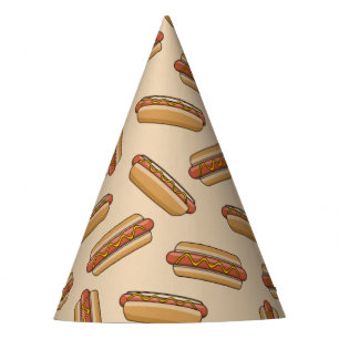 Hot dog party hat