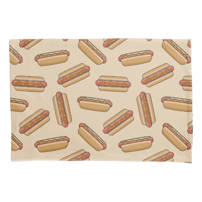 Hot dog pillow case (Front-Left)