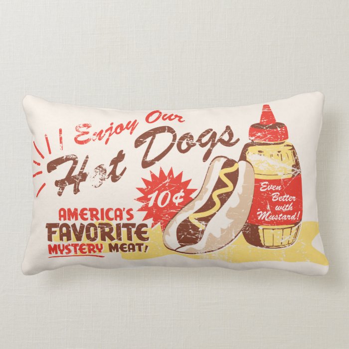 Hot Dog Pillow — LUMBAR