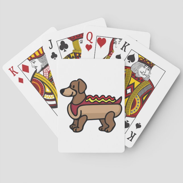 Hot Dog Poker Cards (Back)