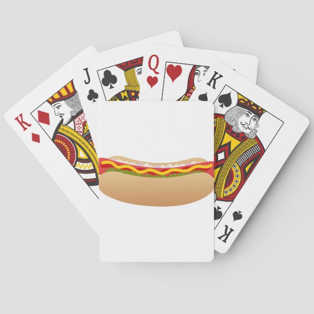 Hot Dog Poker Cards (Back)