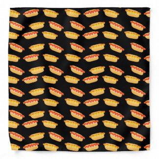 Hot Dog Polka Dot Bandana