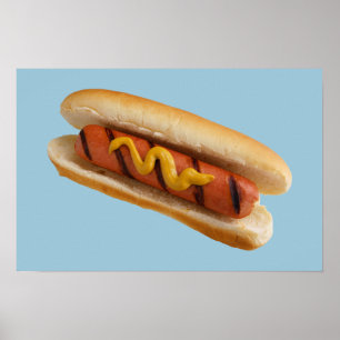 Hot Dog Poster