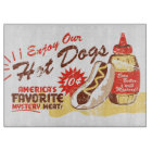 Hot Dog Retro Cutting Board
