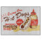 Hot Dog Retro Cutting Board