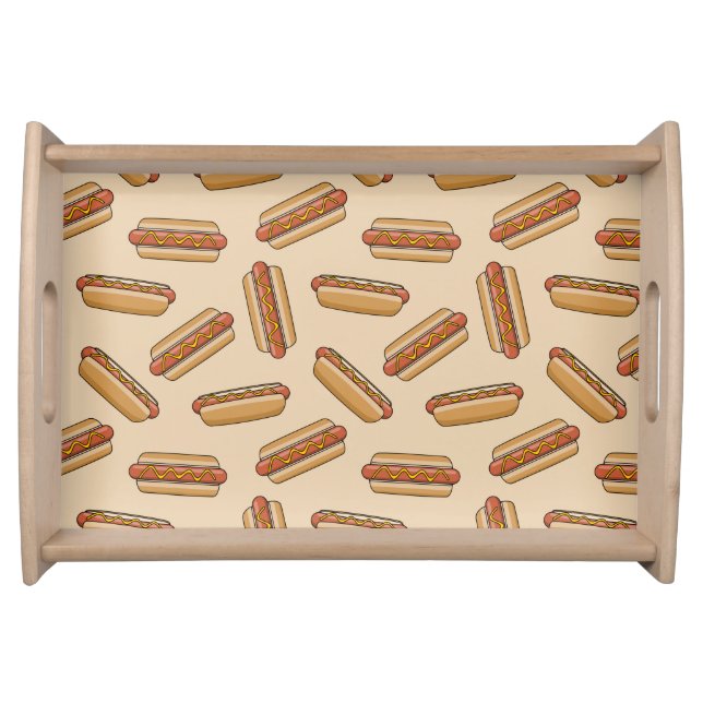 Hot dog serving tray (Front)