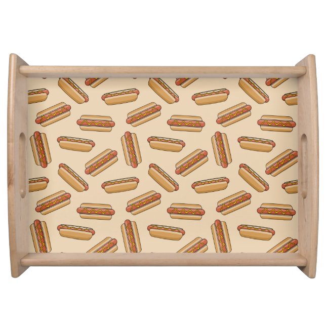 Hot dog serving tray (Front)