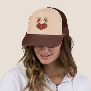 Hot Dog Showdown Score Hat! 🌭⚔️ Trucker Hat