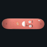 Hot Dog Skateboard<br><div class="desc">This design is taken from the a stylized version of a plain hot dog. Condiment versions coming soon.  ©2005 howard weliver</div>